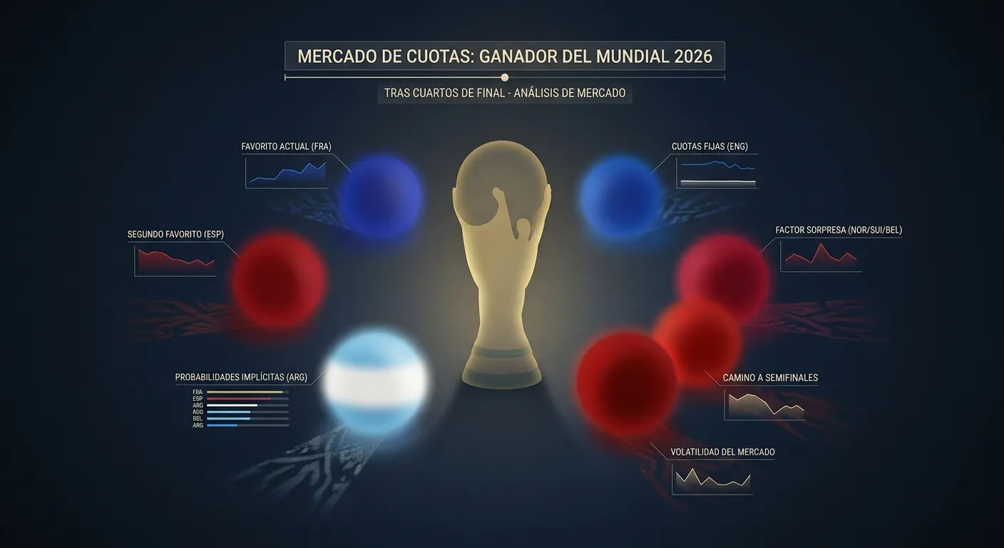 Mapa del mercado outright tras QF1
