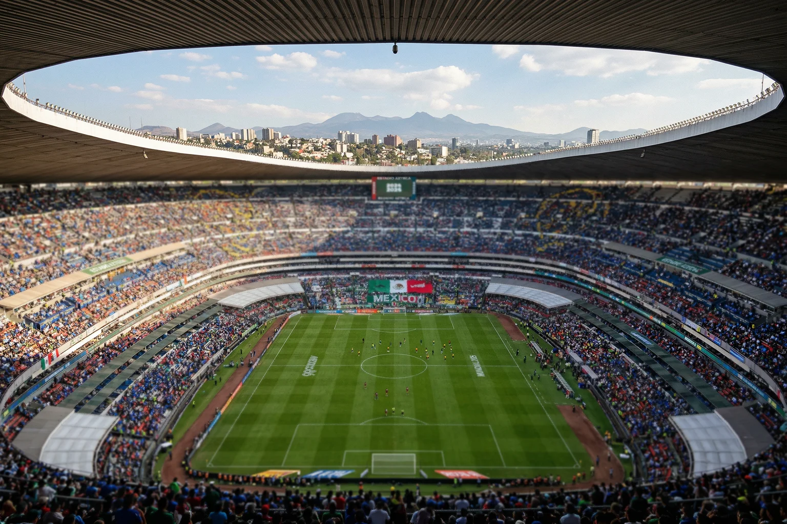 Estadio Azteca en Ciudad de México, sede del partido inaugural del Mundial 2026
